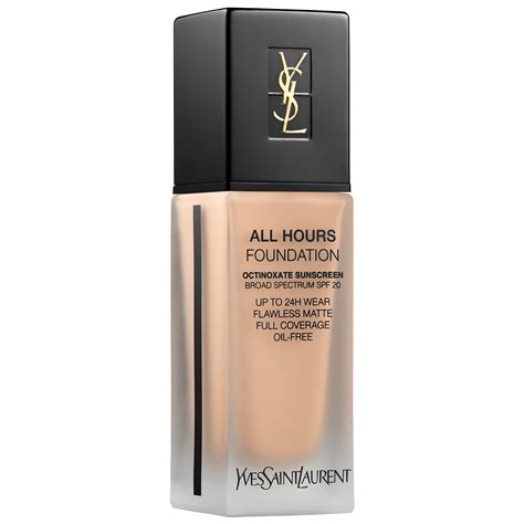 ysl all hours foundation warm sand|ysl matte foundation.